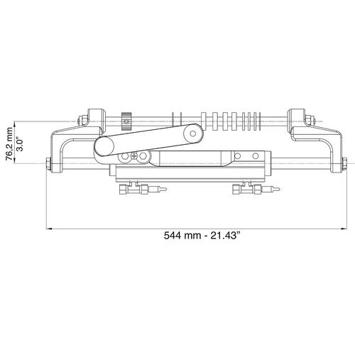 ULTRAFLEX CYLINDER UC128-OBF/1